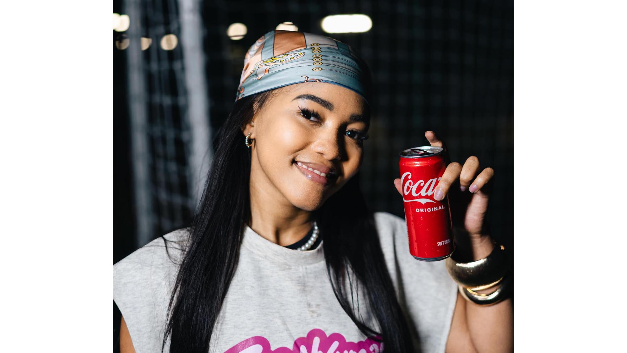 Zee Nxumalo secures major Coca-Cola partnership